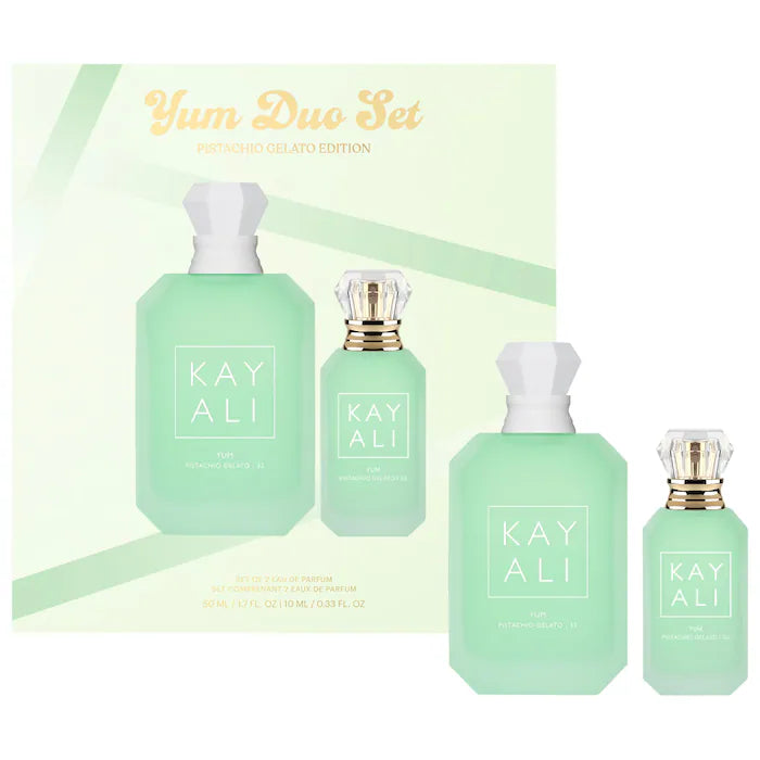 Kayali YUM PISTACHIO GELATO | 33 EDP Intense Perfume Duo Set