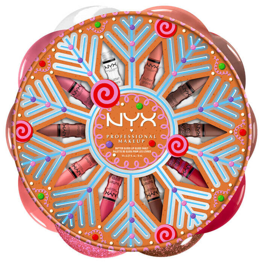 NYX HOLIDAY BUTTER GLOSS VAULT - LIP GLOSS GIFT SET