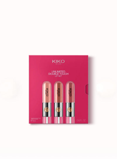 KIKO Milano Unlimited Double Touch Lip Set Nude Attitude