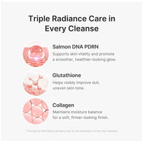 Medicube PDRN Pink Glutathione Capsule Cleansing Foam