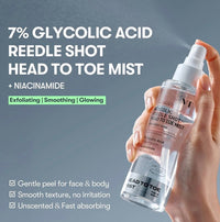 Vt Cosmetics Glycolic Reedle Shot Head To Toe Mist
