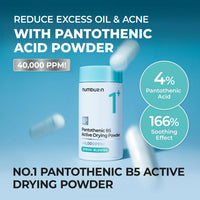 Numbuzin Pantothenic B5 Active Drying Powder 7g