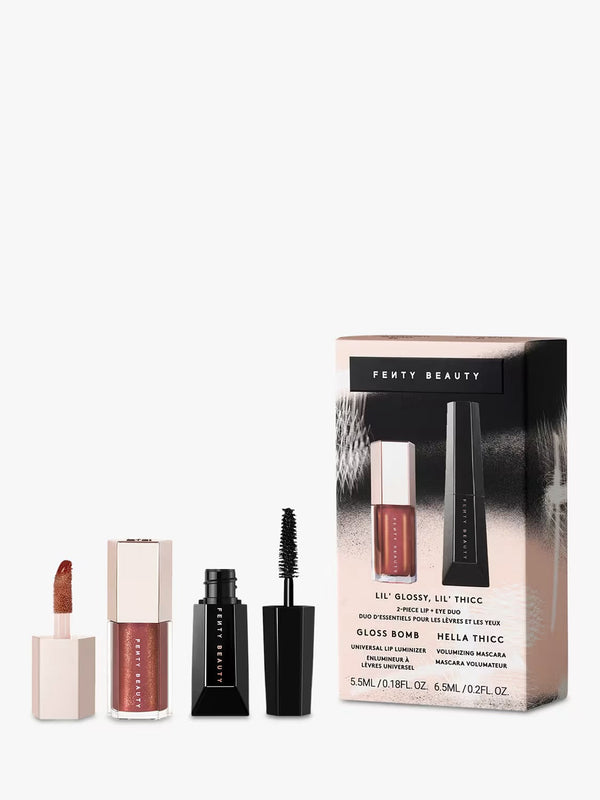 FENTY BEAUTY LIL’ GLOSSY, LIL’ THICC 2-PIECE LIP + EYE DUO