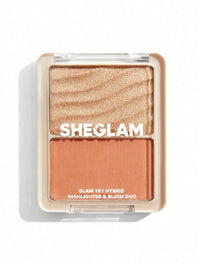 Sheglam Glam 101 Hybrid Highlighter & Blush Duo