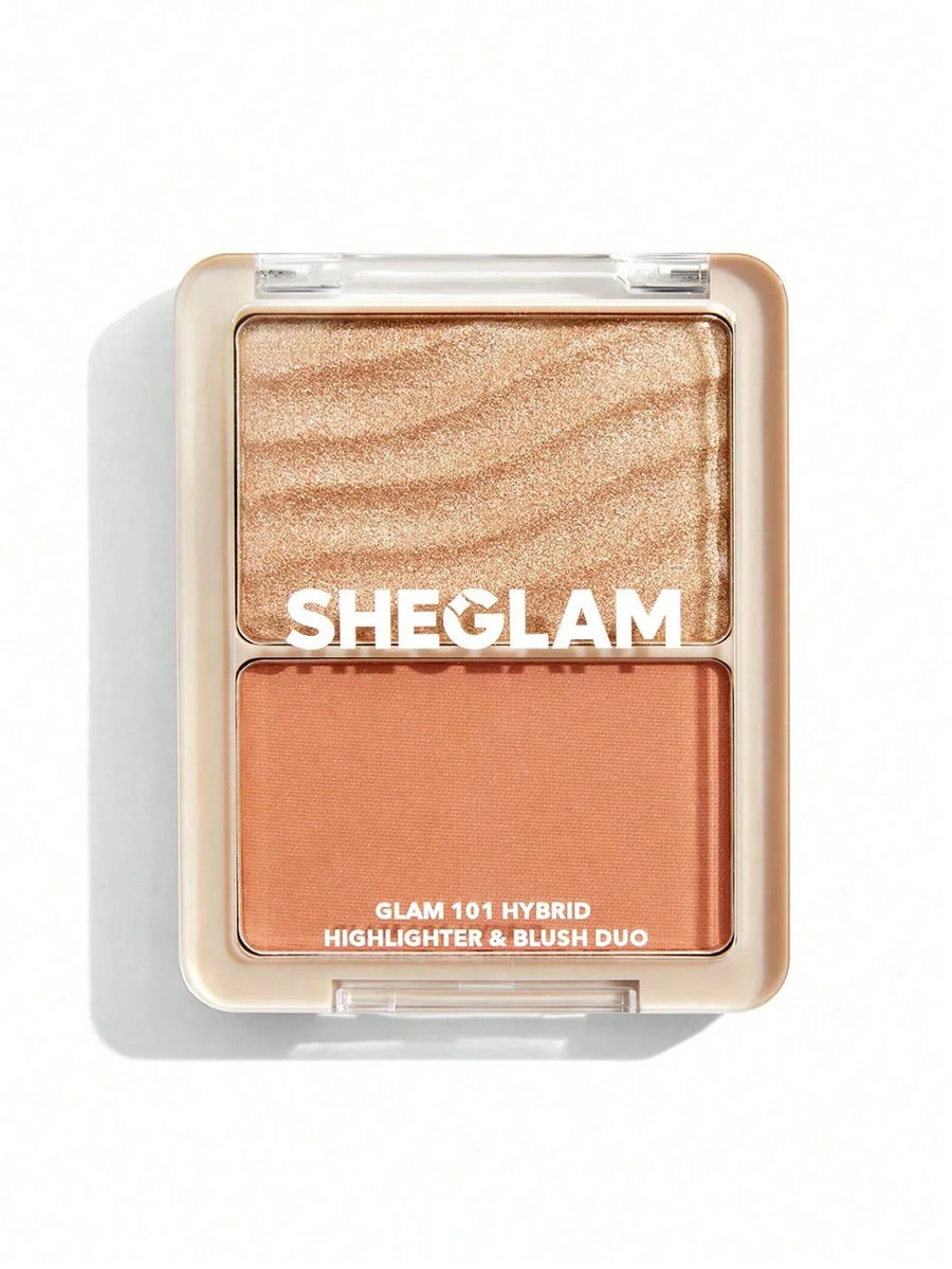 Sheglam Glam 101 Hybrid Highlighter & Blush Duo