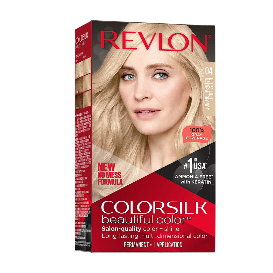 Revlon Color Silk Beautiful Hair Color 04 Ultra Light Natural Blonde