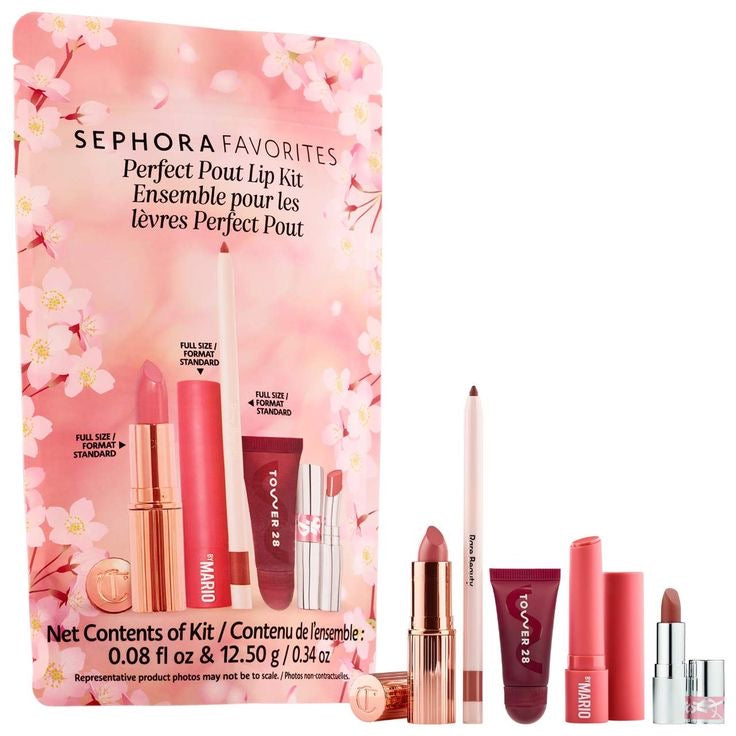Sephora Favorites Perfect Pout Lip Kit (5 Pieces )