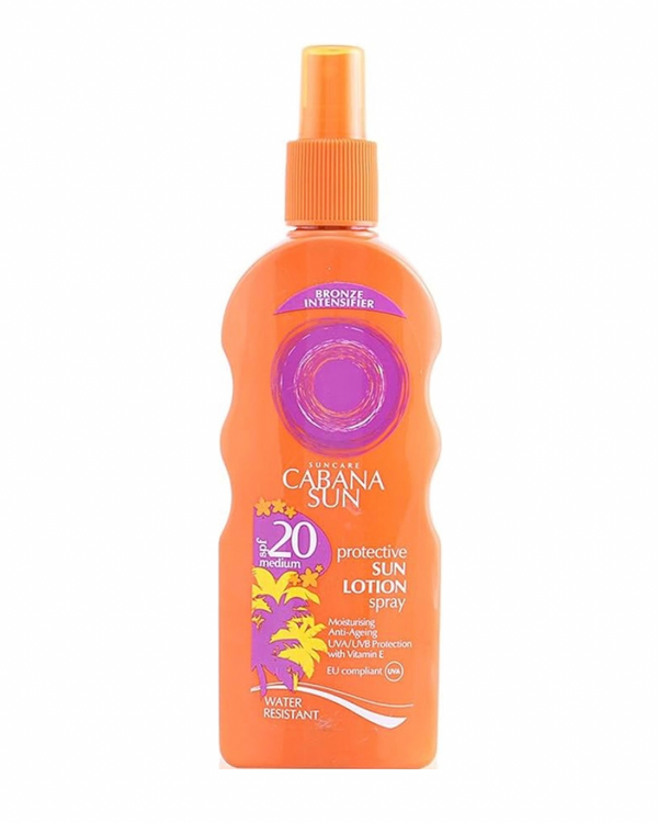 Cabana Sun Protective Sun Lotion Spray SPF20 200ml
