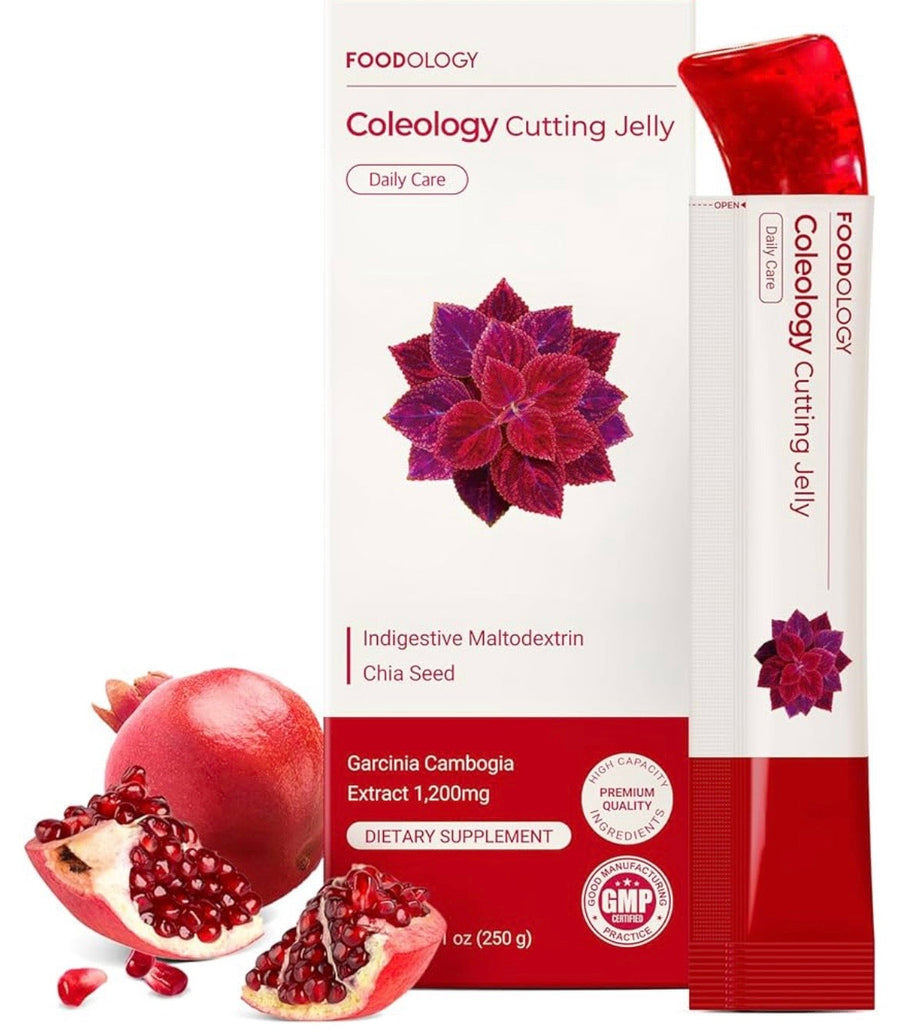 FOODOLOGY Coleology Cutting Stick Jelly Pomegranate (Per sachet)