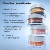 Kosas Brighten & Blur Set Color Corrector + Mini Setting Powder