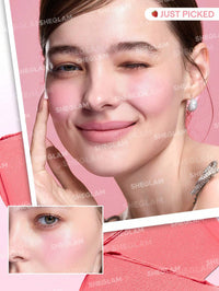Sheglam Strawberry Whirl Cheek & Lip Cream Stack