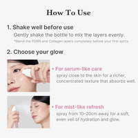 Medicube Pink PDRN Collagen Glow Jelly Mist Serum