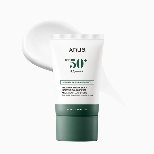Anua Heartleaf Silky Moisture Mild Sunscreen