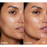 ELF Skin Tint Light Coverage Dewy Finish SPF 50