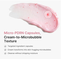 Medicube PDRN Pink Glutathione Capsule Cleansing Foam