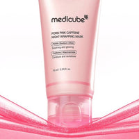 MEDICUBE PDRN PINK CAFFEINE NIGHT WRAPPING MASK