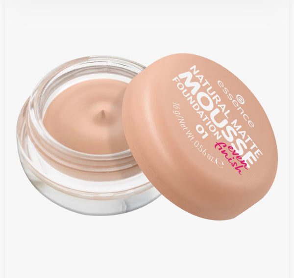 Essence Natural Matte Mousse Foundation