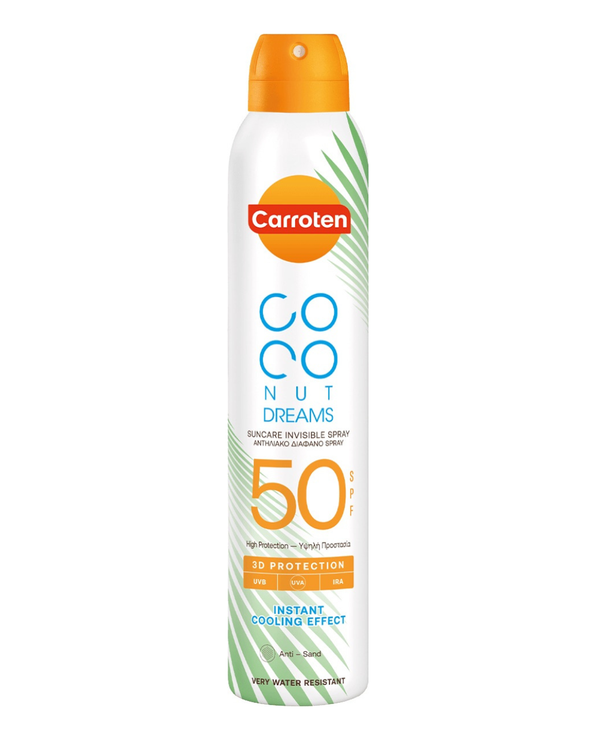 Carroten - Coconut Dreams Sun Care Invisible Spray SPF50-200ml