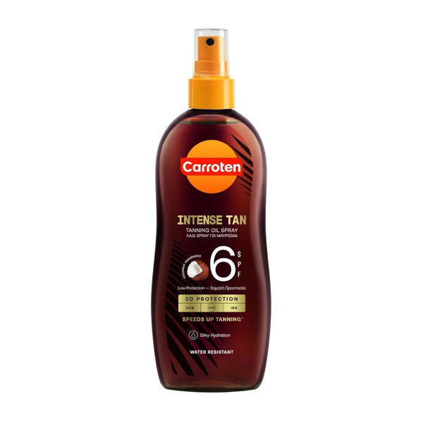 Carroten Intense Tan Tanning Oil Spray SPF6 200ml