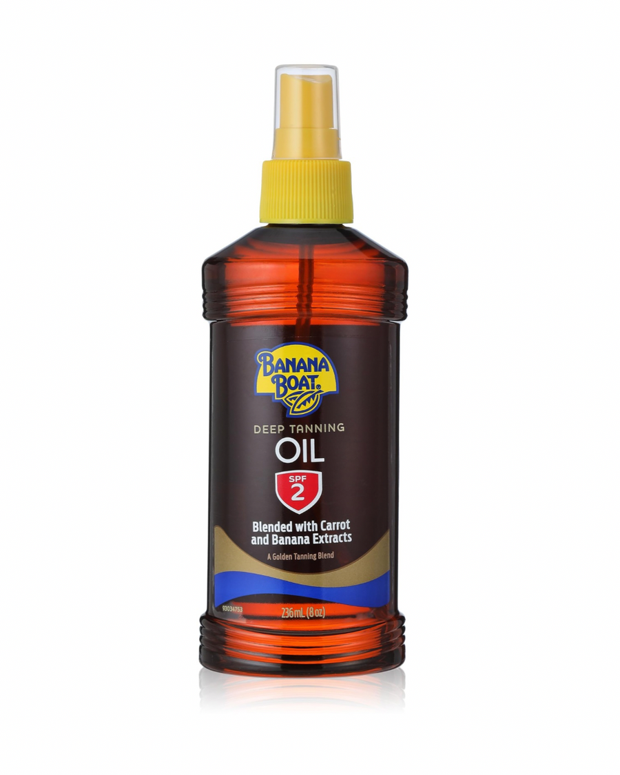  banana boat tanning oil spf 2