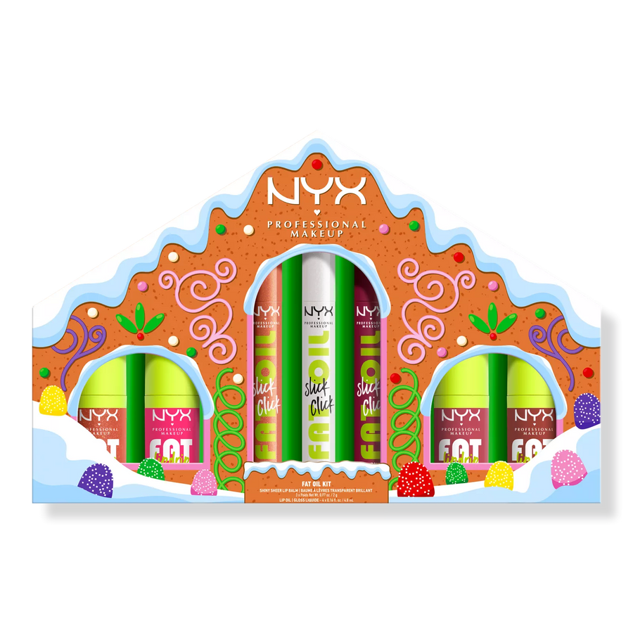 NYX Professional Makeup Gingerbread House Fat Oil Kit
