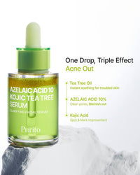 PURITO SEOUL Azelaic Acid 10 Kojic Tea Tree Serum