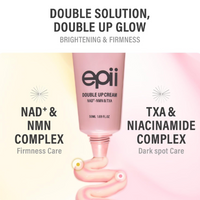 epii Double Up Cream NAD+ NMN & TXA