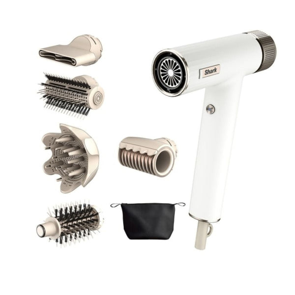 Shark SpeedStyle RapidGloss Finisher & High-Velocity Hair Dryer (5 Attachments)