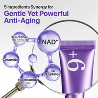 Numbuzin No.9 NAD+ Retinal Volumetox Eye Cream