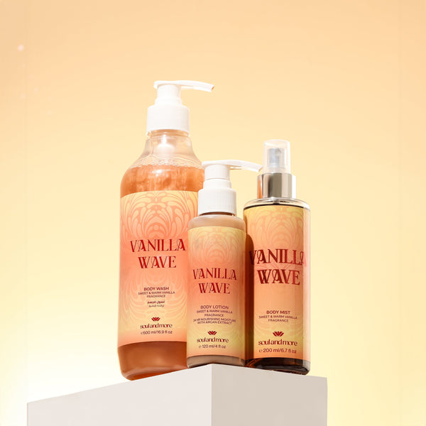 SOUL AND MORE Vanilla Wave Bliss Set of 3