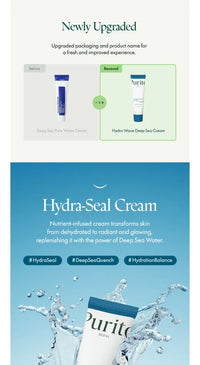 Purito SEOUL Hydro Wave Deep Sea Cream (15ml mini size)