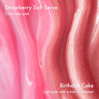 Summer Fridays Sweet Pink Duo Set Birthday Cake + Strawberry Soft Serve Lip Butter Balm