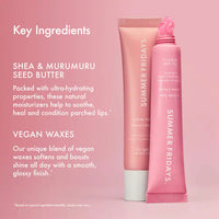 Summer Fridays Sweet Pink Duo Set Birthday Cake + Strawberry Soft Serve Lip Butter Balm