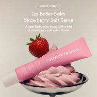 Summer Fridays Sweet Pink Duo Set Birthday Cake + Strawberry Soft Serve Lip Butter Balm