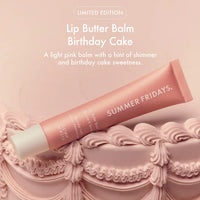Summer Fridays Sweet Pink Duo Set Birthday Cake + Strawberry Soft Serve Lip Butter Balm