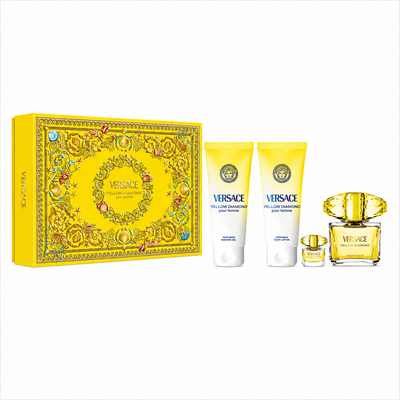 Versace Yellow Diamond Pour Femme Eau de Toilette 4-Piece Gift Set