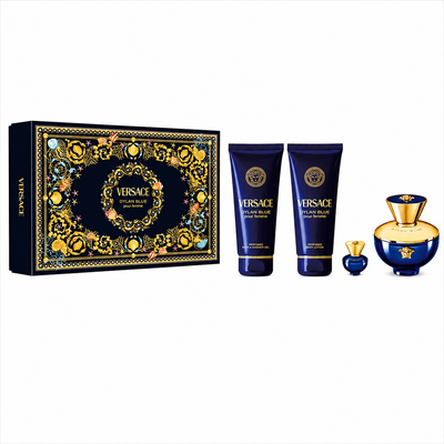 Versace Dylan Blue Pour Femme Eau de Parfum 4-Piece Gift Set