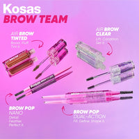 Kosas Air Brow Clear + Clean Lifting Treatment Eyebrow Gel